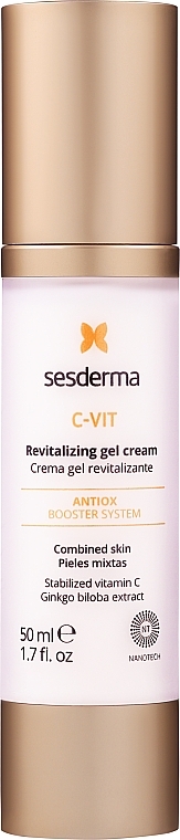 Крем-гель для лица - SesDerma Laboratories C-Vit Revitalizing Gel Cream