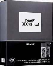 Парфумерія, косметика David & Victoria Beckham David Beckham Homme - Набір (deo/75ml + sh/gel/200ml)