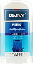 Минеральный дезодорант с экстрактом планктонных микроорганизмов - Deonat — фото N1