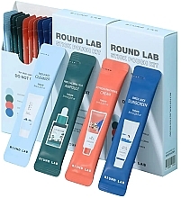 Парфумерія, косметика Набір мініатюр, 12 продуктів - ROUND LAB Stick Pouch Kit