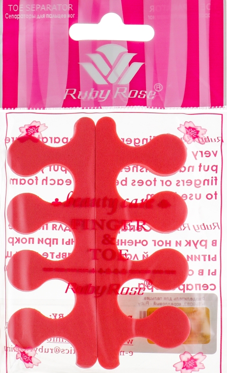 Разделитель для пальцев, НВ-9083, коралловый - Ruby Rose — фото N1