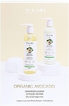 Набор - T-Lab Professional Organic Avocado Shampoo And Mask Set (shm/250ml + mask/250ml) — фото N2