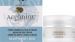 Денний крем для обличчя з органічною аргановою олією - Arganiae Organic Argan Oil Face Day Cream — фото N2