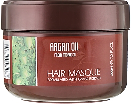 Маска для волосся, з екстрактом ікри - Clever Hair Cosmetics Morocco Argan Oil Mask — фото N1