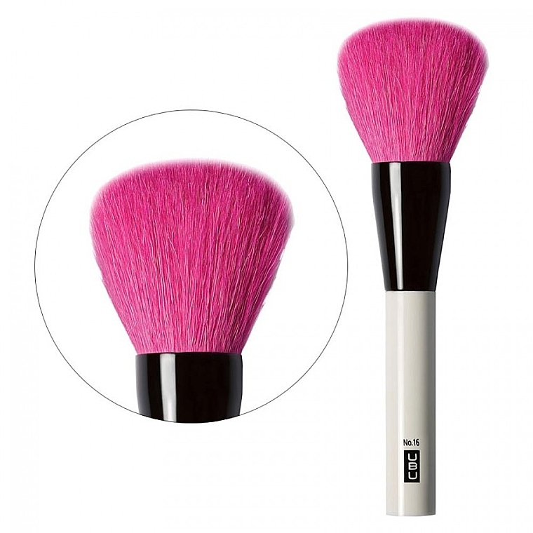 Великий ультрам'який пензель для пудри №16 - UBU Super Softy Extra Large, Extra Soft Powder Brush — фото N2