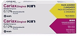 Набір - Kin Cariax Gingival (toothpaste/2x125ml) — фото N1