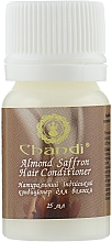 Натуральный индийский кондиционер "Миндаль и Шафран" для жирных и тонких волос - Chandi Almond Saffron Hair Conditioner — фото N3