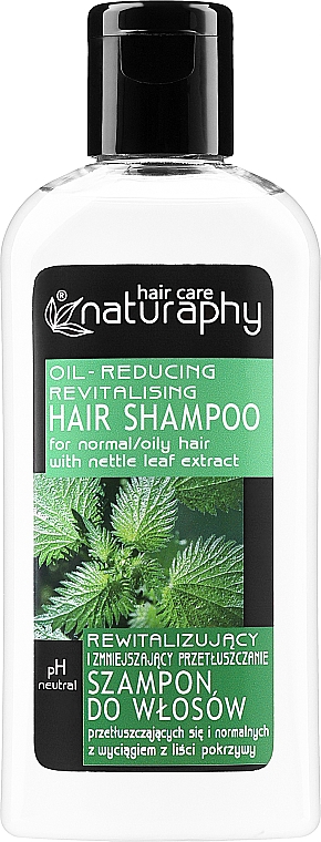 Шампунь для нормальных и жирных волос "Крапива" - Naturaphy Hair Shampoo