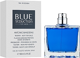 Blue Seduction Antonio Banderas - Туалетная вода (тестер без крышечки) — фото N2