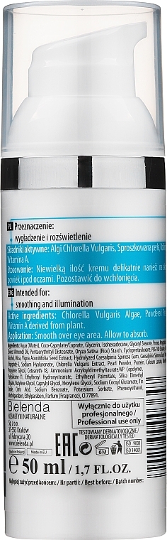 Крем под глаза с витамином А - Bielenda Professional Eye Program Eye Cream with Chlorella Vulgaris Algae — фото N2