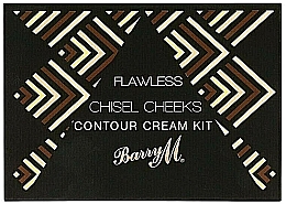 Духи, Парфюмерия, косметика Палетка для контуринга - Barry M Flawless Chisel Cheeks Contour Cream Palette