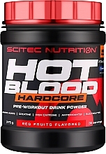 Духи, Парфюмерия, косметика Предтренировочный комплекс - Scitec Nutrition Hot Blood Hardcore Red Fruits