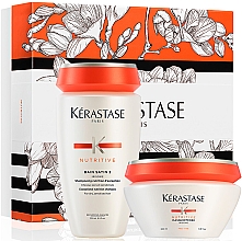 Парфумерія, косметика Набір - Kerastase Nutritive Mask Spring Set (shm/250ml + h/mask/200ml)