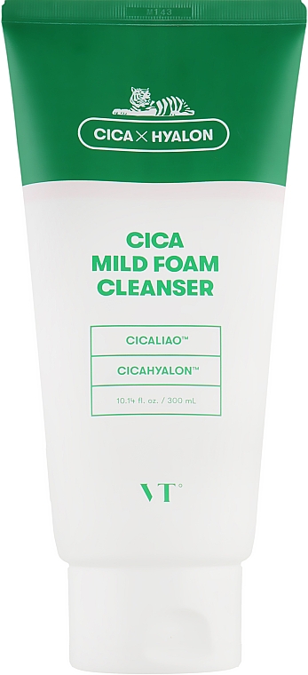 Пінка для проблемної шкіри - VT Cosmetics Cica Mild Foam Cleanser — фото N1