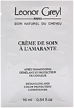 УЦІНКА Крем-кондиціонер для захисту кольору з амарантом - Leonor Greyl Specific Conditioning Masks Creme De Soin A L'amarante (пробник) * — фото N1