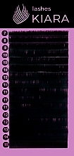 Парфумерія, косметика Вії для нарощування B 0,07 (7-15 mm) - Kiara Lashes