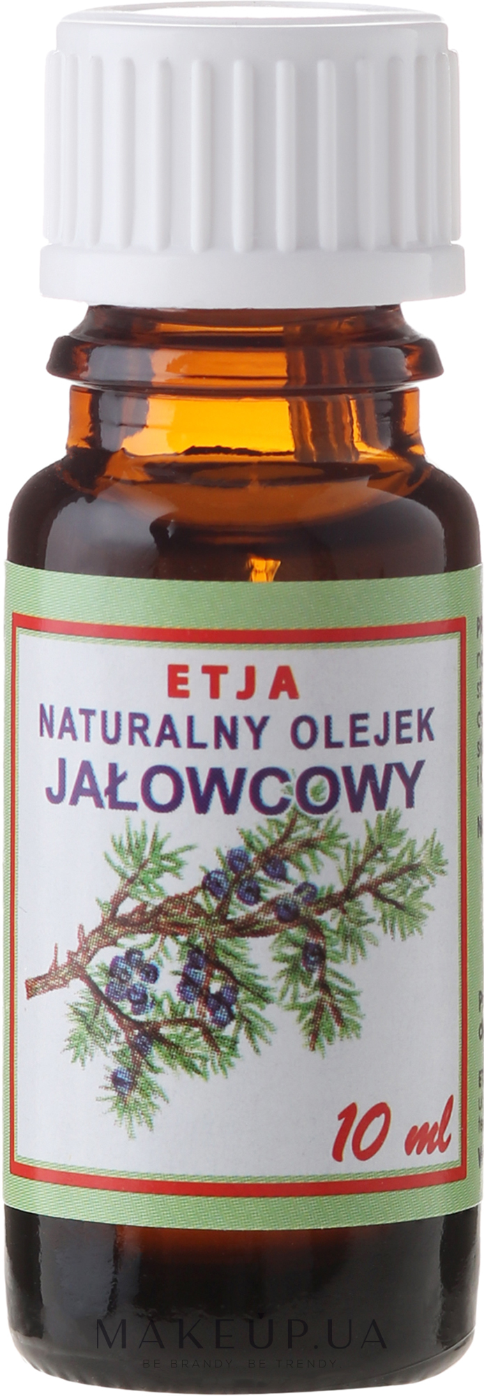 Натуральна ефірна олія ялівцю - Etja Juniperus Communis Oil — фото 10ml