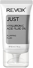 Гіалуроновий флюїд для обличчя - Revox Just Hyaluronic Acid Fluid 3% — фото N3