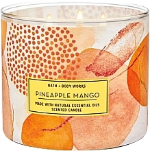 Духи, Парфюмерия, косметика Ароматическая свеча "Ананас и манго" - Bath & Body Works Pineapple Mango Scented Candle