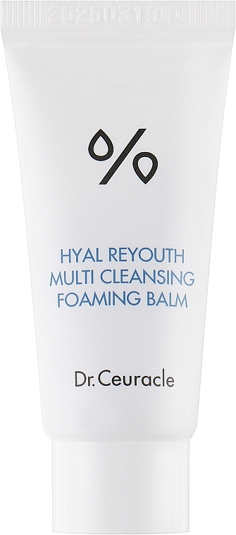 Гидрофильный бальзам-пенка 2 в 1 с гиалуроновой кислотой - Dr.Ceuracle Hyal Reyouth Multi Cleansing Foaming Balm (мини) — фото N1