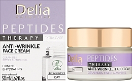 Дневной крем для лица с пептидами - Delia Peptides Therapy Anti-Wrinkle Day Face Cream — фото N2