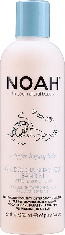 Гель для душа и шампунь - Noah Kids Gel Shower Shampoo