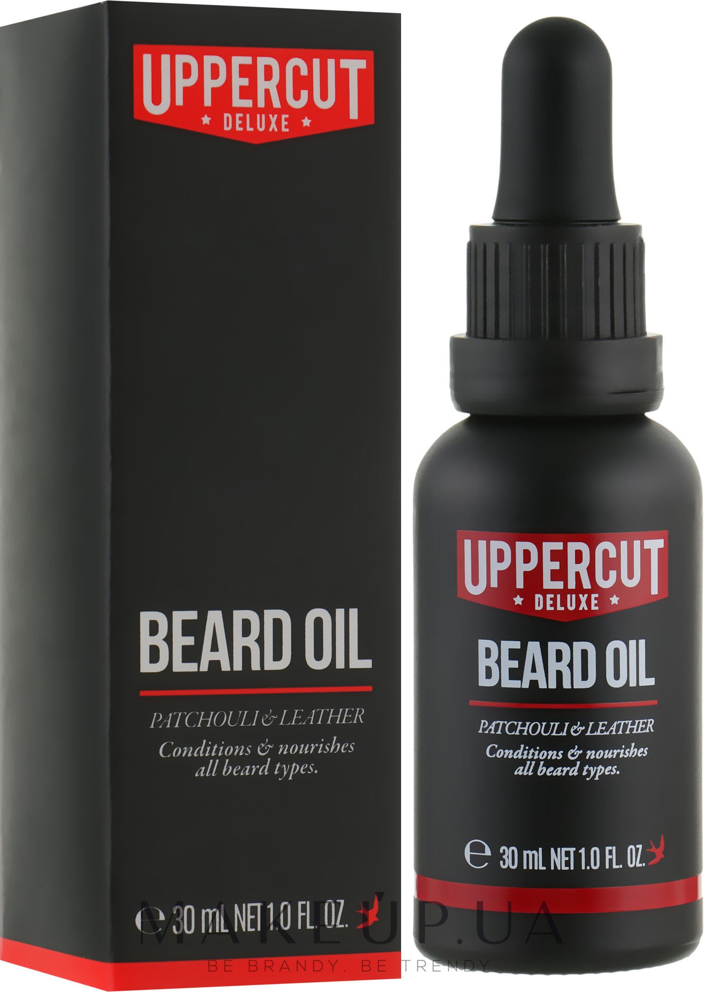 Масло для бороды - Uppercut Deluxe Beard Oil — фото 30ml