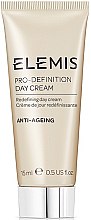 Духи, Парфюмерия, косметика Дневной лифтинг-крем для лица - Elemis Pro-Definition Day Cream (мини)