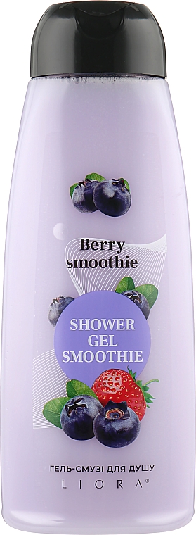 Гель-смузи для душа "Berry Smoothie" - Liora Shower Gel — фото N1