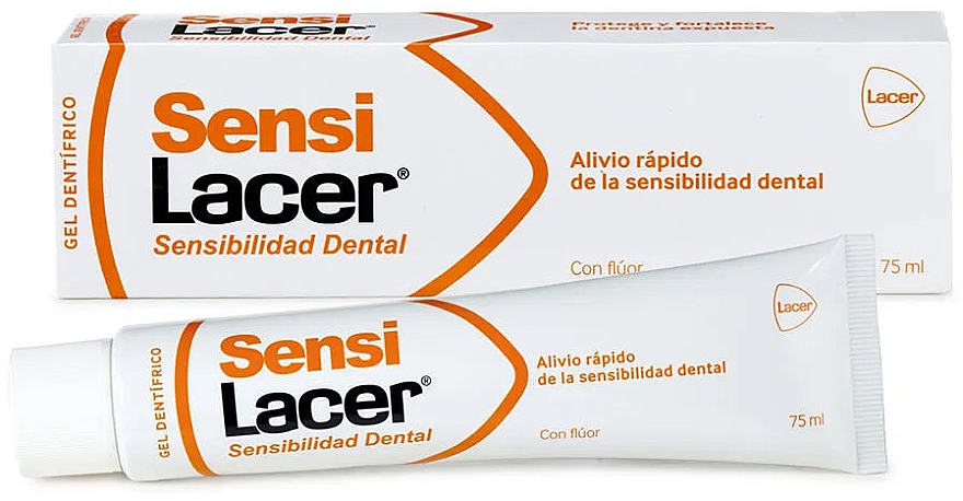 Гелевая зубная паста - Lacer Sensi Toothpaste Gel — фото N1