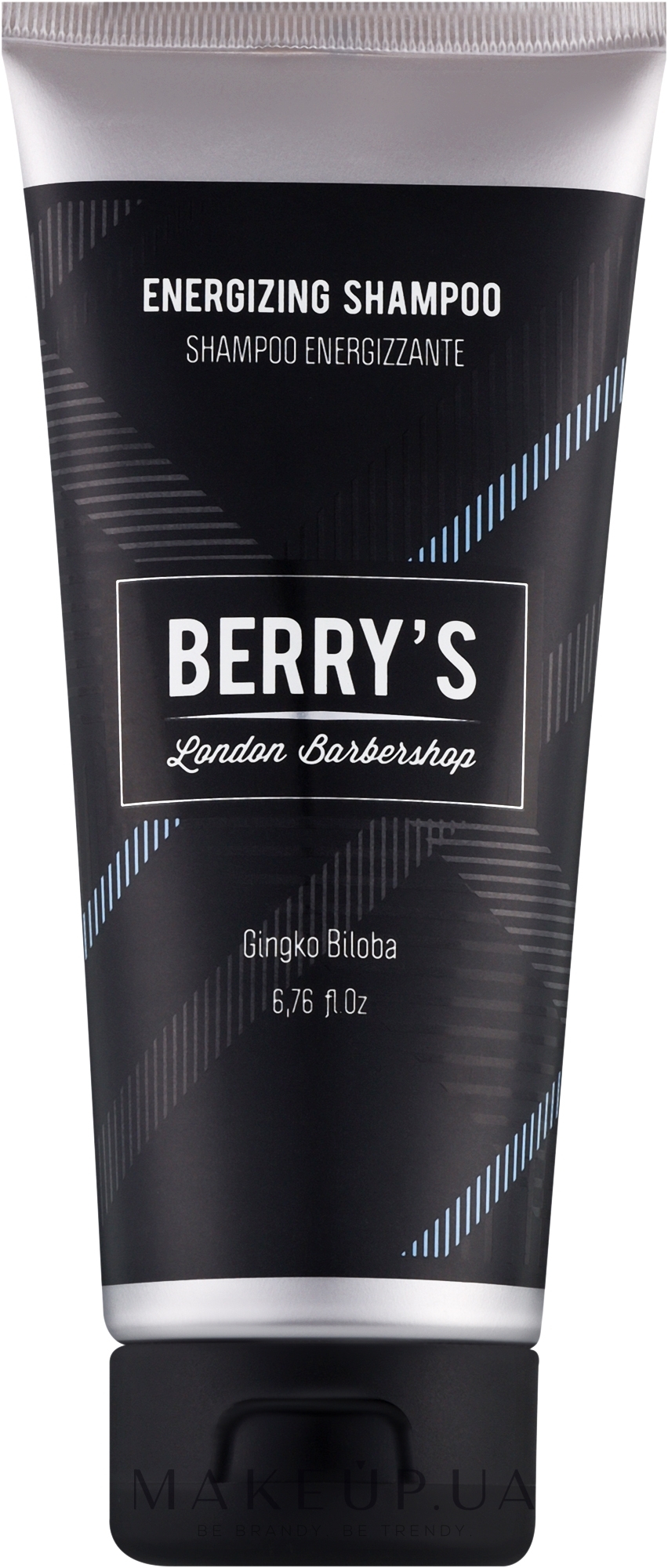 Шампунь для чоловіків - Brelil Berry's Barber Energizing Shampoo — фото 200ml