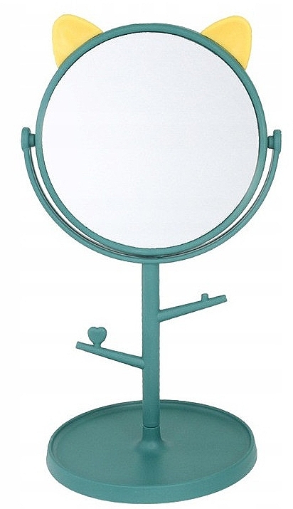 Косметическое зеркало, зеленое - Ecarla — фото N1