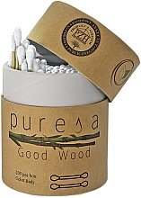Парфумерія, косметика Бамбукові гігієнічні палички в тубусі, білі - Puresa Good Wood