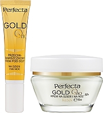 Набор - Perfecta Gold Q10 50+ (f/cr/50ml + eye/cr/15ml) — фото N2