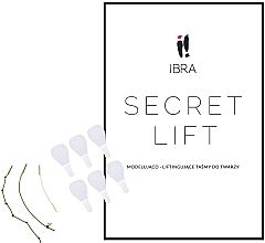 Лифтинг-тейпы для макияжа, бежевые - Ibra Secret Lift Face Lifting And Modeling Tape Beige — фото N2