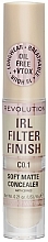 Парфумерія, косметика Консилер - Makeup Revolution IRL Filter Finish Concealer