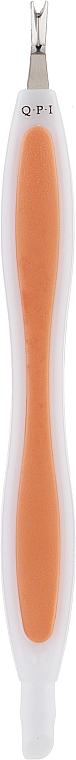 Резец кутикульный с пушером, QT-03/4, 14 см, оранжевый - QPI