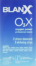 Смужки для відбілювання зубів в домашніх умовах - BlanX O3X Oxygen Power Flash White Strips — фото N2