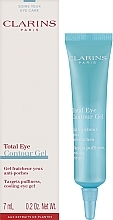 Охлаждающий гель для устранения следов усталости вокруг глаз - Clarins Total Eye Contour Gel — фото N2