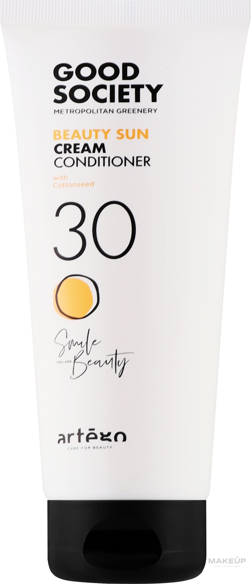 Крем-кондиціонер для волосся - Artego Good Society Beauty Sun 30 Cream Conditioner — фото 200ml