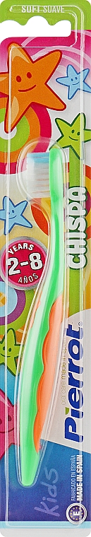 Дитяча зубна щітка "Іскра", зелена - Pierrot Chispa — фото N1