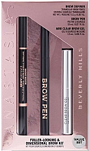 Духи, Парфюмерия, косметика Набор - Anastasia Beverly Hills Fuller-Looking & Dimensional Brow Kit Medium Brown (b/pen/0.2g + b/gel/2.5ml + b/liner/0,5ml)