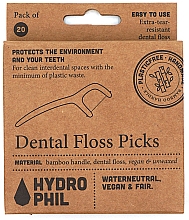 Парфумерія, косметика Флосер-зубна нитка з тримачем - Hydrophil Dental Floss Picks