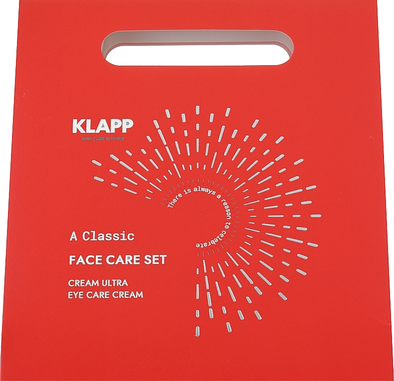 Набор - Klapp A Classic Ultra Face Care Set 4 (f/cr/50ml + eye/cr/15ml) — фото N1