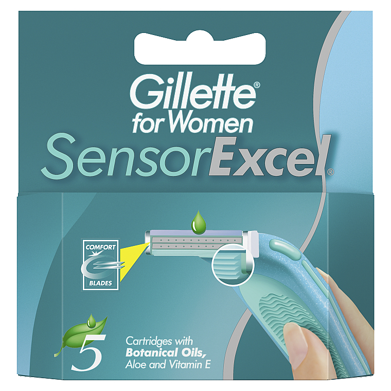 Сменные кассеты для бритья - Gillette For Women Sensor Excel