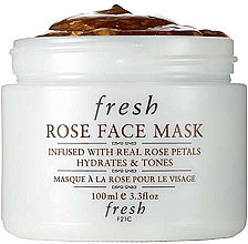 Маска для лица с лепестками роз - Fresh Rose Face Mask — фото N2