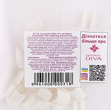 Парфумерія, косметика Набір тіпсів для френча, білі - Dashing Diva French Wrap Manicure Long Trial Size