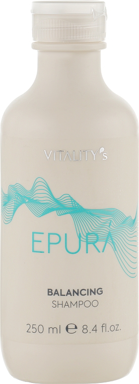 Шампунь нормализующий - Vitality's Epura Balancing Shampoo — фото N1