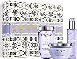 Духи, Парфюмерия, косметика Набор - Kerastase Blond Absolu Luxury Gift Set (shmp/250ml + h/mask/200ml + ser/150ml)