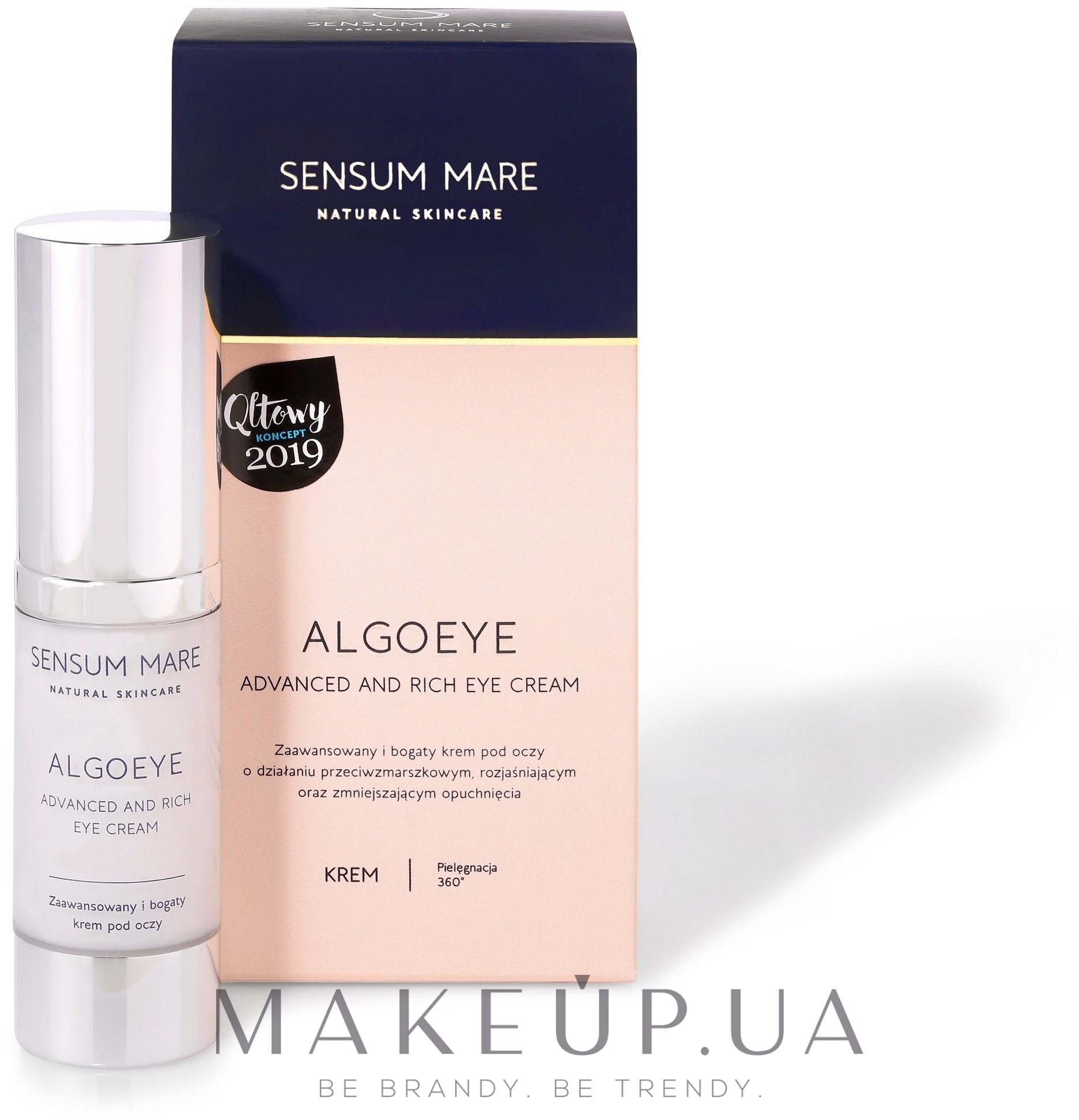 Крем для шкіри навколо очей - Sensum Mare Algoeye Advanced And Rich Eye Cream — фото 15ml